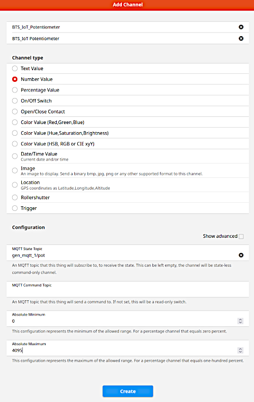 mqtt generic Sitemap input Channel mqtt generic Sitemap input Channel