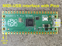 MIDI-USB interface MIDI-USB interface