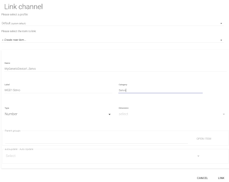 mqtt generic Item out